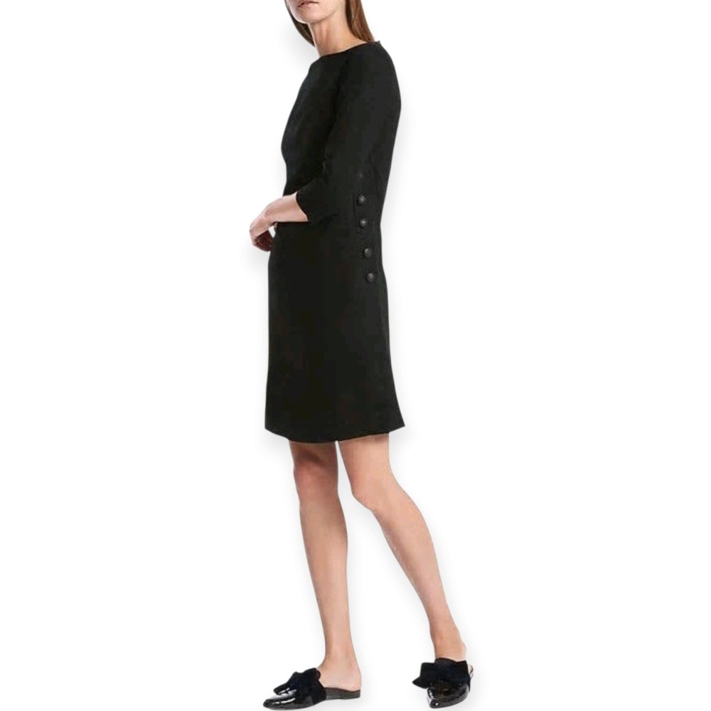 Banana Republic Women 6P Little Black Dress LBD Office Professional Shift Neutra